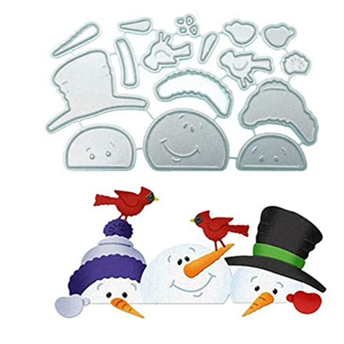 Christmas Metal Die Cuts Set for Scrapbooking & Card Making