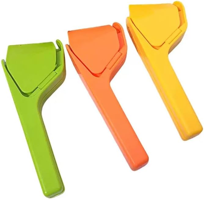 Skiennix Lemon Squeezer - Effortless Manual Citrus Juicer | Fold-Flat Design, Sturdy & Compact (Yellow)