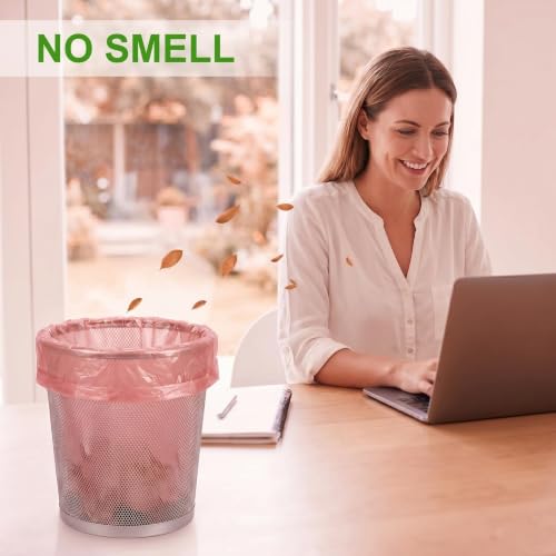 Pink Heavy Duty 2.6 Gallon Small Trash Bags - 100 Count