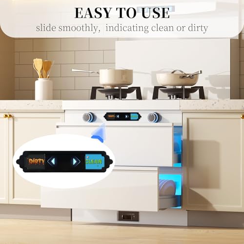 Cute Cat Dishwasher Magnet Sign - Clean Dirty Indicator