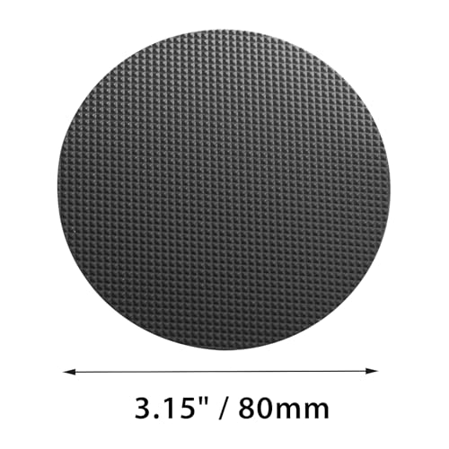 24 PCS Black Round Non-Slip Bathtub Stickers - Adhesive Decals