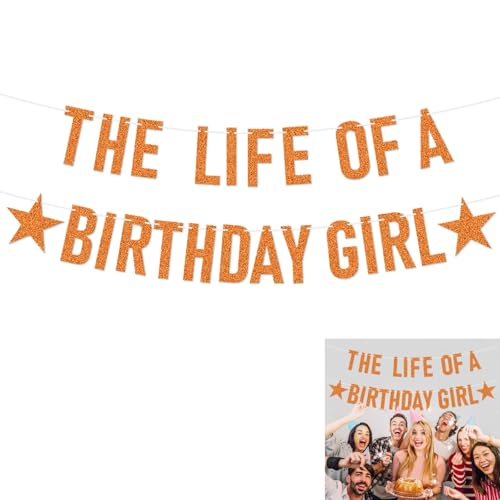 Life of a Birthday Girl Party Decor Banner - Showgirl Theme