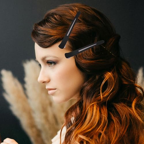 Bagentry No Crease Hair Styling Clips with Silicone Band - 6 Pack