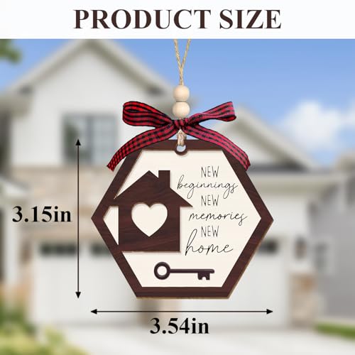 Customizable Wooden Housewarming Gift - New Beginnings Sign