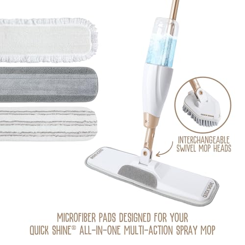 Quick Shine Multi-Action Microfiber Dust Pad for Hard Floors