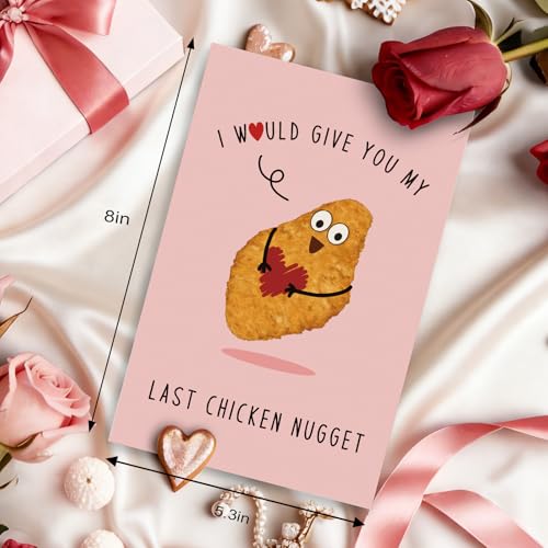 Funny Food Valentine's Day Card - Cute Anniversary Gift
