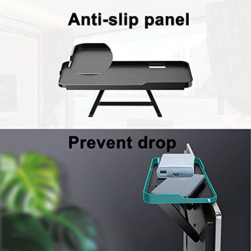 TETVIK Adjustable Monitor Shelf for TV & Computer - 11.8x4.9 inches