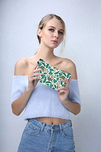 Deanfun Small Waterproof Makeup Bag, Cute Travel Cosmetic Pouch for Women