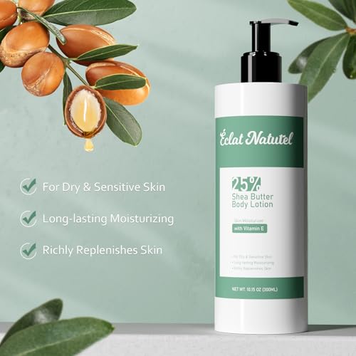 Éclat Naturel Shea Butter Body and Hand Lotion with Vitamin E