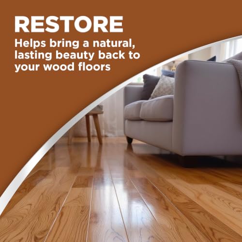 Weiman Wood Floor Polish & Restorer - 32 Ounce for High-Traffic Hardwood