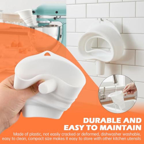 Flour Funnel for KitchenAid Mixer 5Qt - Spill-Free Attachment