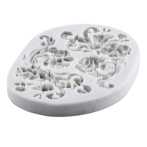 Baroque Silicone Fondant Mold for Cake Decoration & Crafts