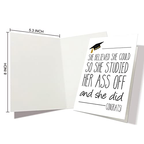 Nchigedy Graduation Card for Her - Celebrate Her Achievement