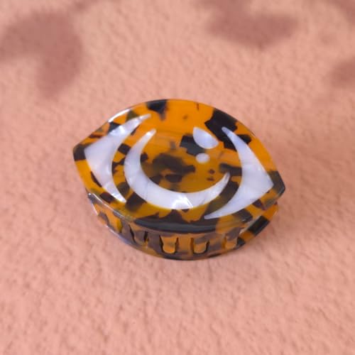 Evil Eye Hair Claw Clip Cellulose Acetate Nonslip Hair Accessory