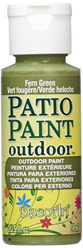 DecoArt Patio Paint 2oz Fern Green - Weather-Resistant Outdoor Acrylic