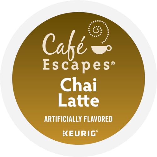 Cafe Escapes Chai Latte Keurig Single-Serve K-Cup Pods, 96 Count