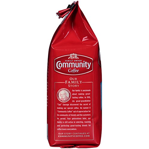 Community Coffee French Vanilla Ground Coffee, 12oz Bags (Pack of 6)