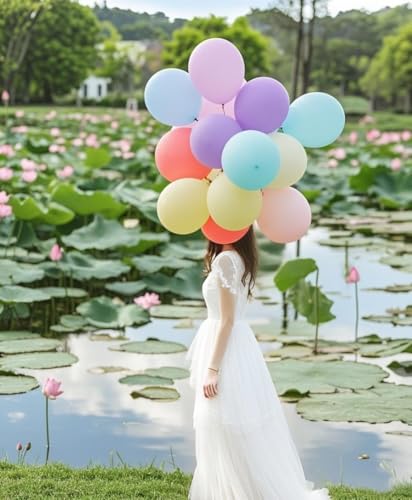 Pastel Yellow Balloon Garland - 145pcs Latex Balloons for Parties