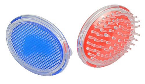MABUA Exfoliating Ingrown Hair Brush 2-Piece Set for Face and Body