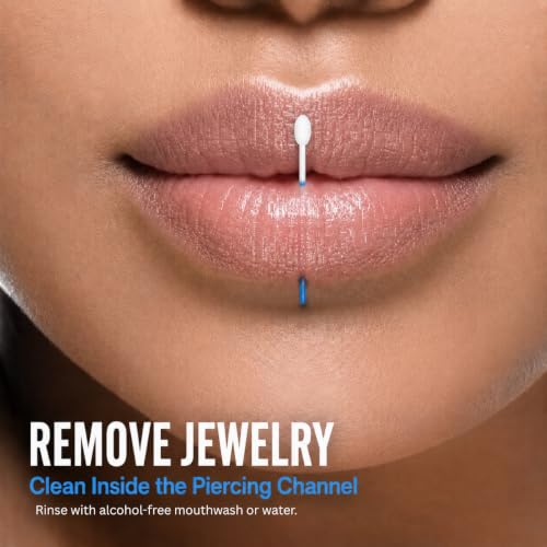 SWABX Insertable Piercing Cleaning Swabs - 2 Count