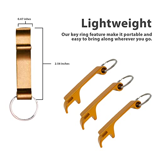 Gadgetime USA Beer Cap Opener Set - 4 Stainless Steel Tools