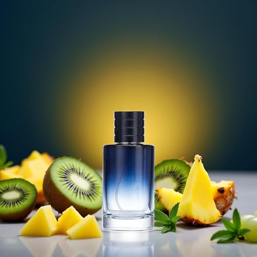 Refillable Glass Perfume Atomizer 30ml Blue Travel Spray Bottle 2 Pcs