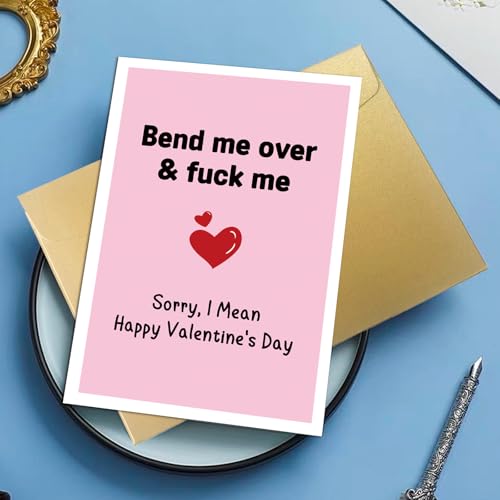 Funny Valentine's Day Card for Him – Raunchy Love Note