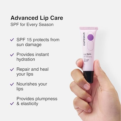 Cureskin SPF 15 Lip Balm with Shea Butter, Vitamin E and Amino Acids