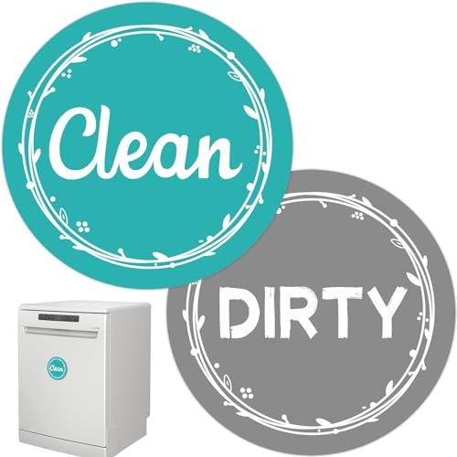 Sukh Magnetic Clean Dirty Dishwasher Indicator Sign