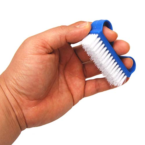 Luxxii 6-Pack Nail Brush Hand Scrubbing Brush with Handle Grip