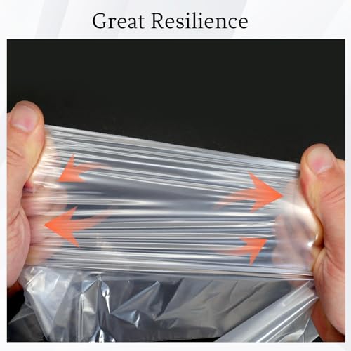 35-Inch Disposable Plastic Long Gloves for Field Dressing - 50 Pcs