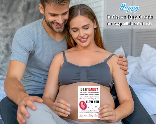 Funny First Father's Day Card for New Dads - Heartfelt Gift