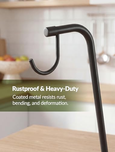 NiHome Metal Banana Holder Stand - Stable Kitchen Counter Fruit Hanger