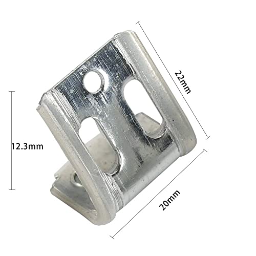 ZUOFANG 50pcs EK Spring Clips for Sofa & Chair Repair