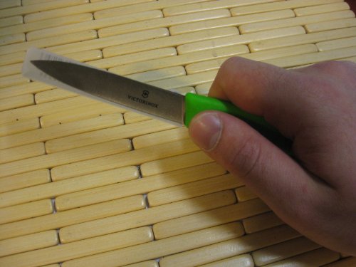 Victorinox 3.25 Inch Swiss Classic Green Paring Knife - Straight Edge