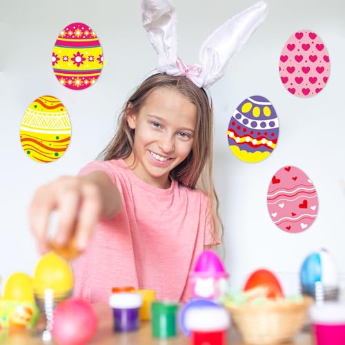 Easter Egg Cutouts - 45 Colorful Bulletin Board Decorations