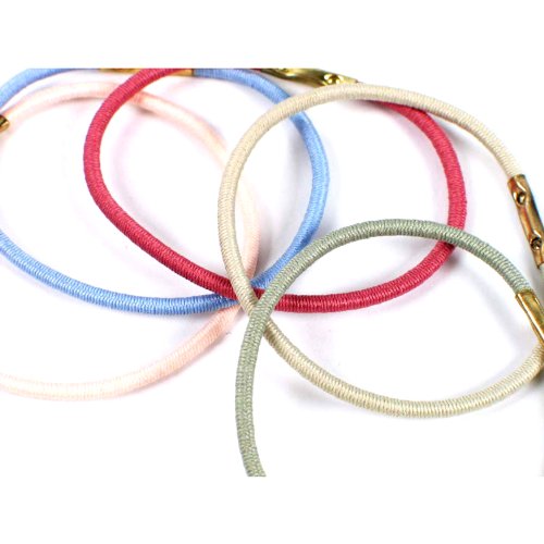 Vidal Sassoon Medium Braided Hair Elastics, 30 Count