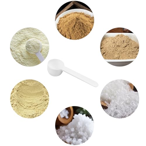 5 mL Plastic Teaspoon with Long Handle for Accurate Measuring