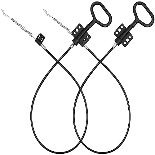 Universal Recliner Pull Cable Replacement, 36.25-inch D-Ring Handle, 2-Pack