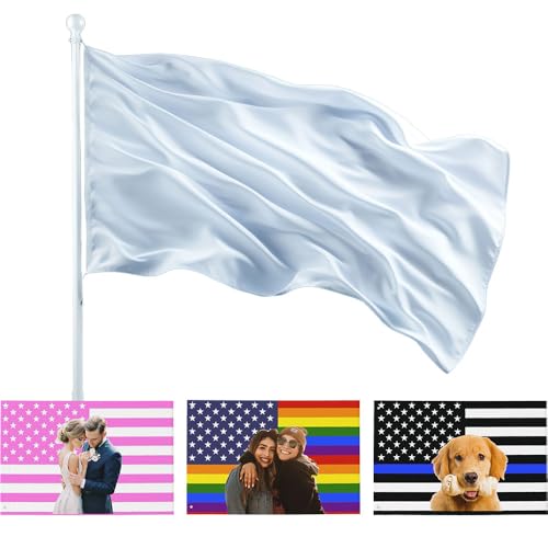 Custom Personalized Flag with Photo Logo and Text Durable Polyester