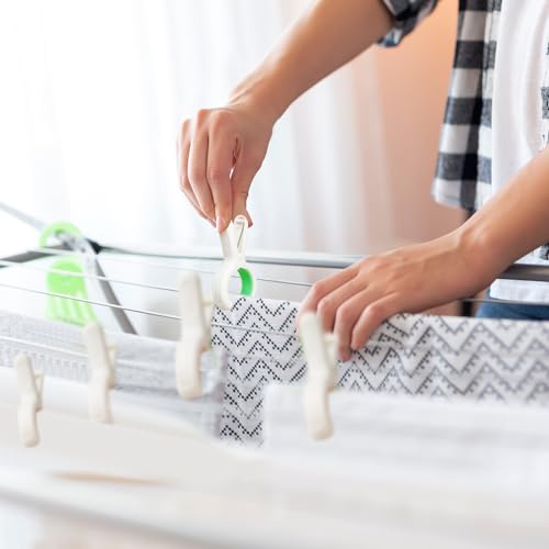 Heavy Duty Beach Towel Clips - 12 Pack Windproof Clothespins