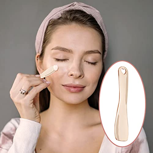 Metal Cosmetic Spatula 3-Pack - Zinc Alloy Skincare & Cream Scoops