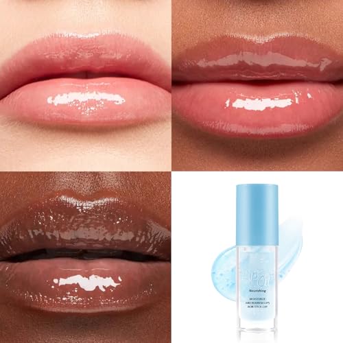Boobeen 2PCS Moisturizing Lip Oil Set - High-Shine Non-Sticky Lip Gloss