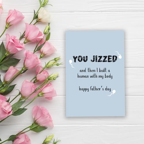 Funny Father's Day Card for Husband or Boyfriend - Humorous Gift