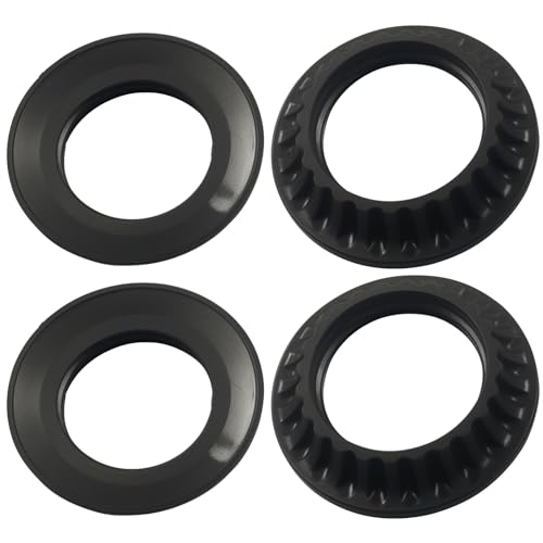 Hordion Lamp Shade Rings - 4 Pack E26 Socket Replacement, Black