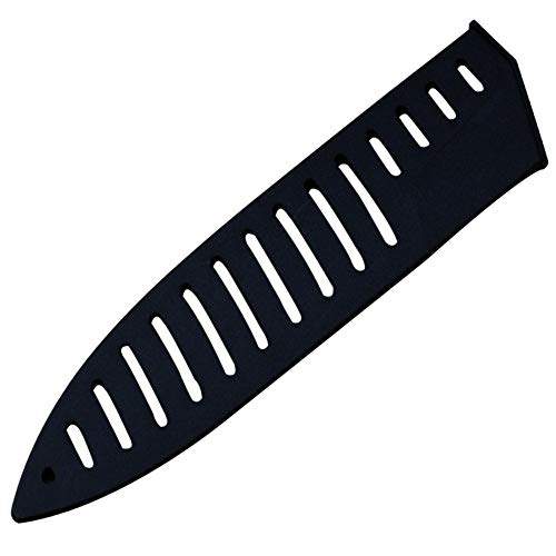 8-Inch Black Plastic Knife Blade Protector Sheath Cover