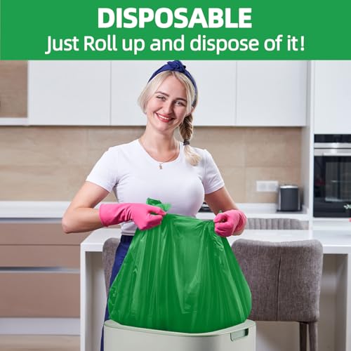 Disposable Green Plastic Tablecloths 54 x 108 Inches - Pack of 2