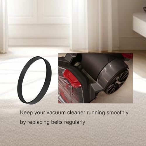JIEPRO Replacement Vacuum Belts for Bissell CleanView & PowerLifter (2 Pack)