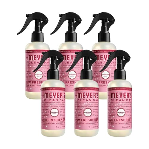 Mrs. Meyer's Clean Day Peppermint Room Freshener - 8 Oz (Pack of 6)