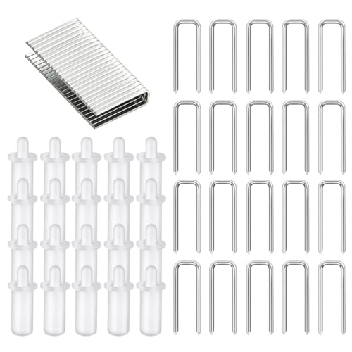 40pcs Plantation Shutter Repair Kit with Staples and Pins for Window Blinds